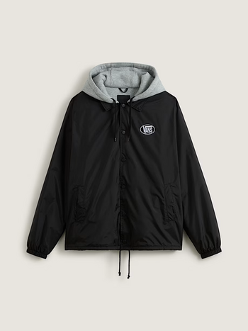 Vans HOMMES TORREY HOODED COACH'S JACKET BLACK