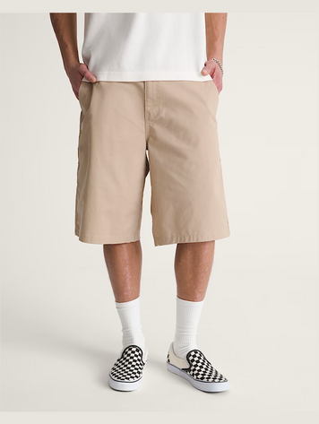 Vans MEN'S AUTHENTIC CHINO LOOSE SHORTS INCENSE BROWN