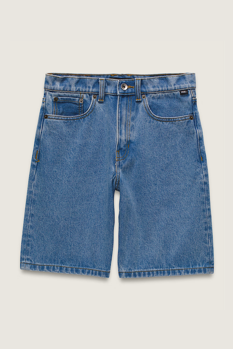 Vans JUNIOR CHECK-5 BAGGY DENIM SHORTS