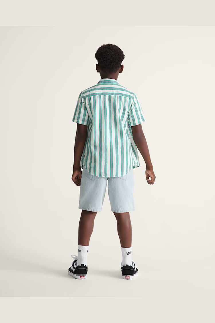Vans JUNIOR CHECK-5 BAGGY DENIM SHORTS