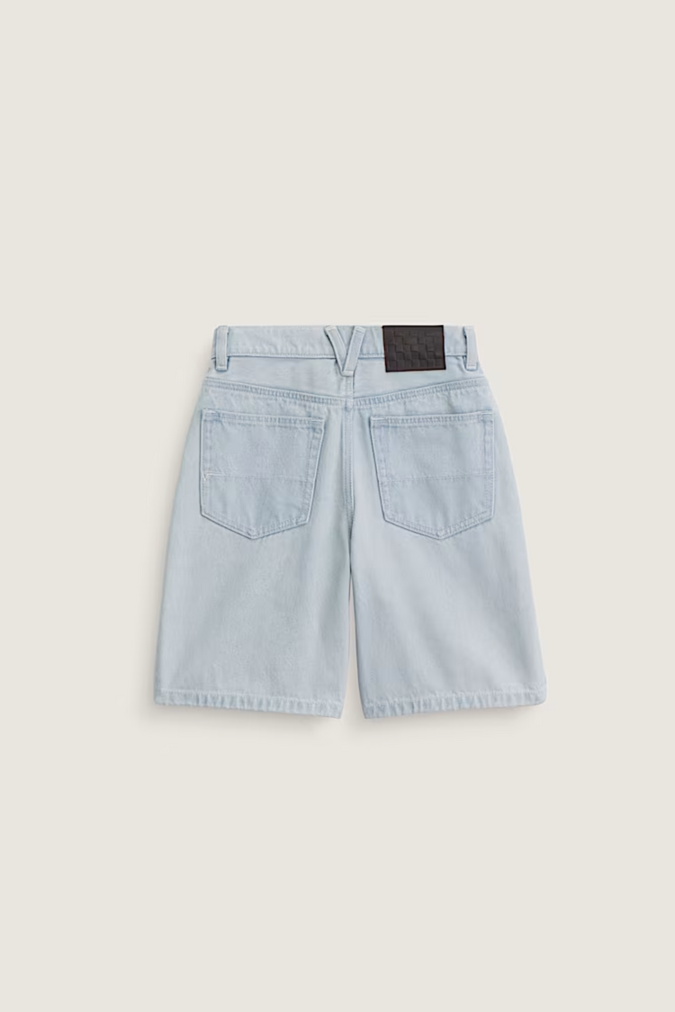 Vans JUNIOR CHECK-5 BAGGY DENIM SHORTS