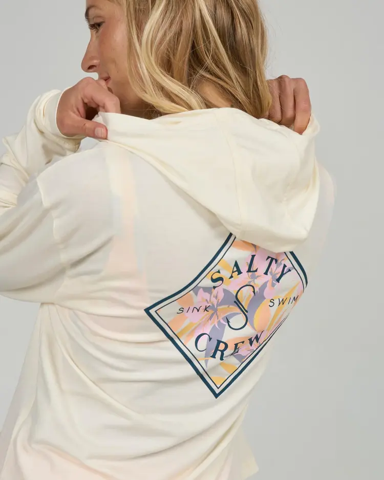 Salty crew WOMEN'S TIPPET CREW TECH HOODIE