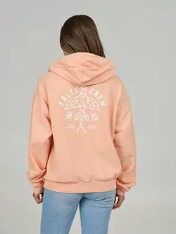 Salty crew WOMEN'S FLYING HIGH HOODY APRICOT
