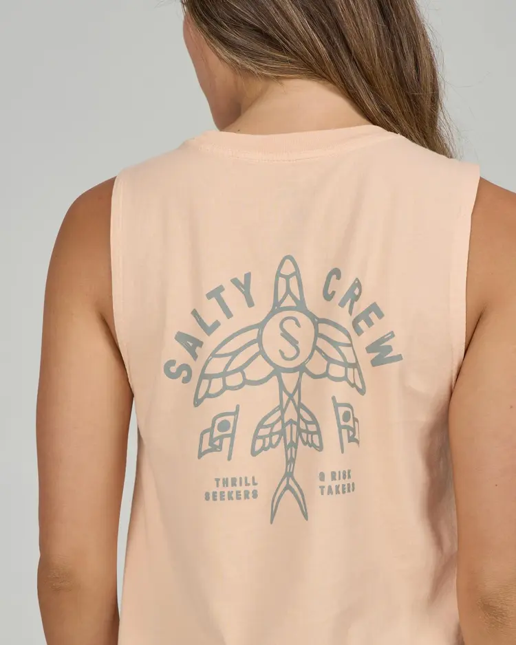 Salty crew WOMEN'S FLYING HIGH MUSCLE TANK