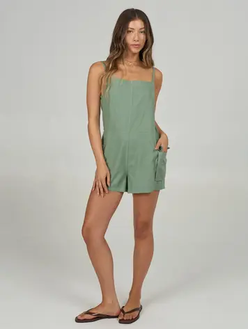 Salty crew WOMEN'S DRIFTWOOD ROMPER GREEN BAY