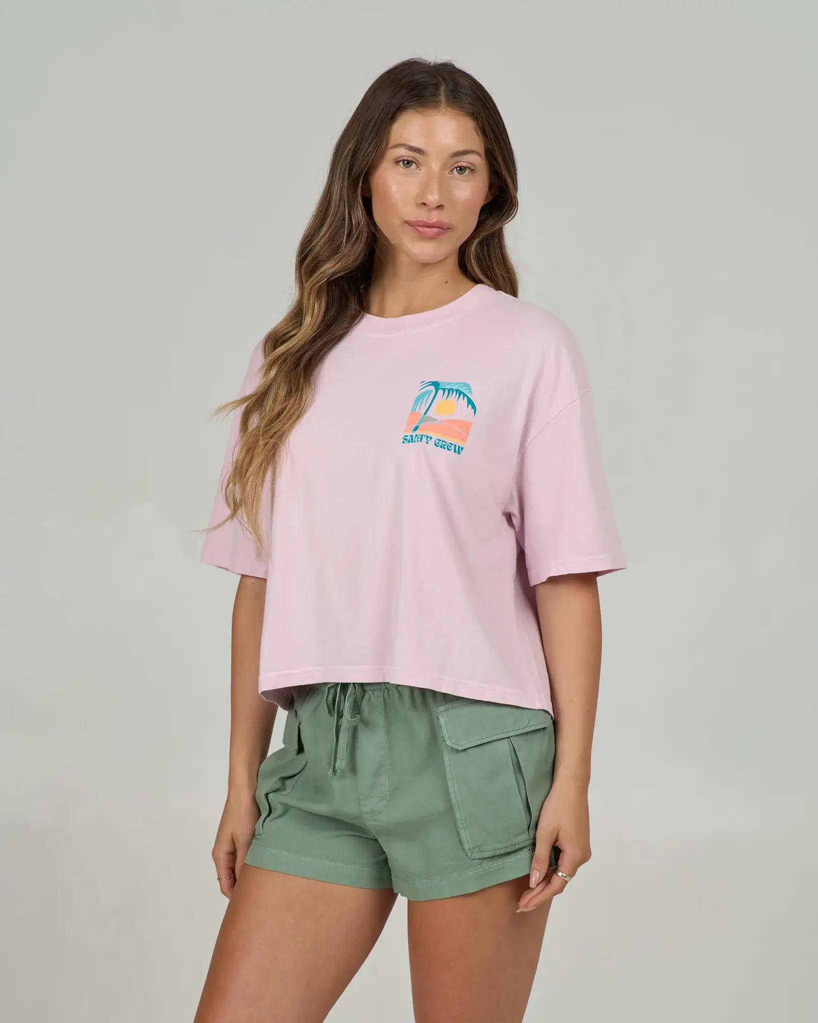 Salty crew FEMMES TRAVEL FAR SKIMMER TEE