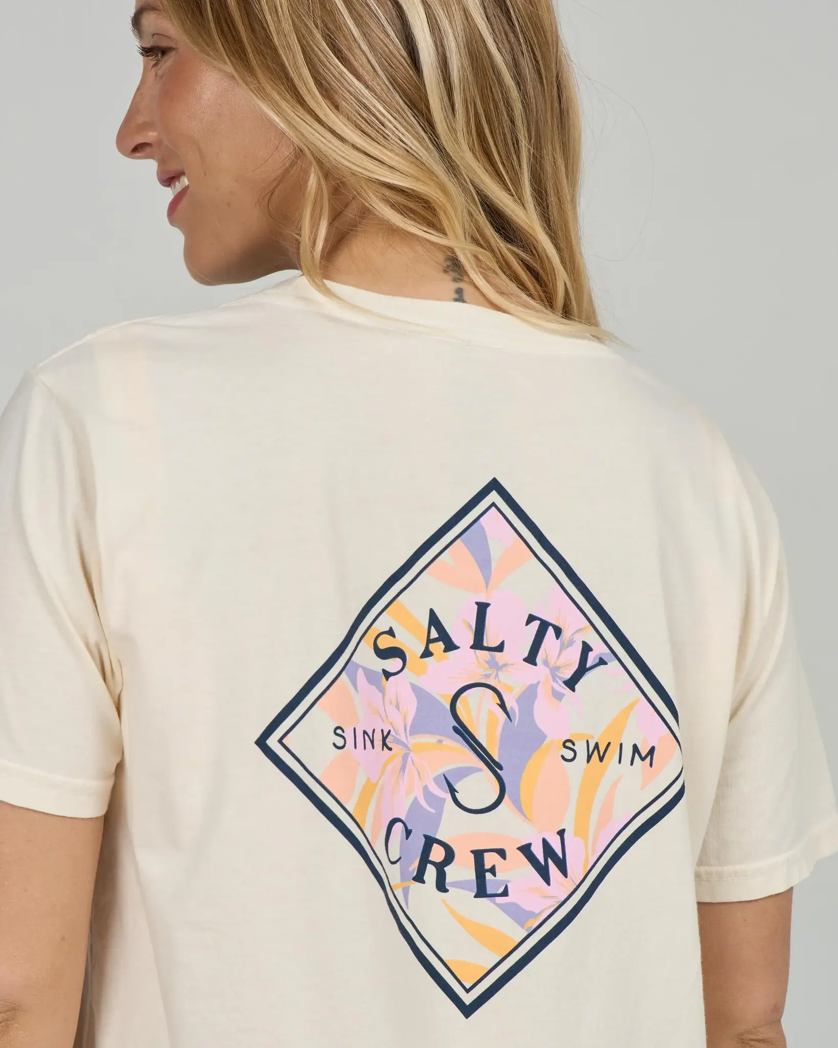Salty crew WOMEN'S TIPPET BOYFRIEND TEE