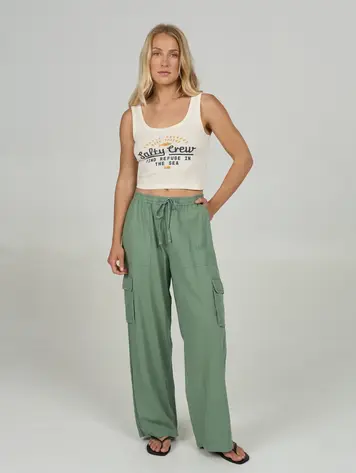 Salty crew WOMEN'S DRIFTWOOD PANT GREEN BAY