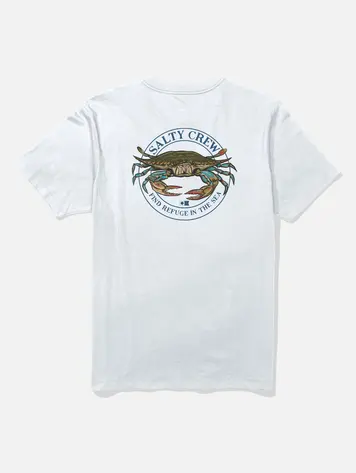 Salty crew MEN'S JIMMY SS TEE WHITE
