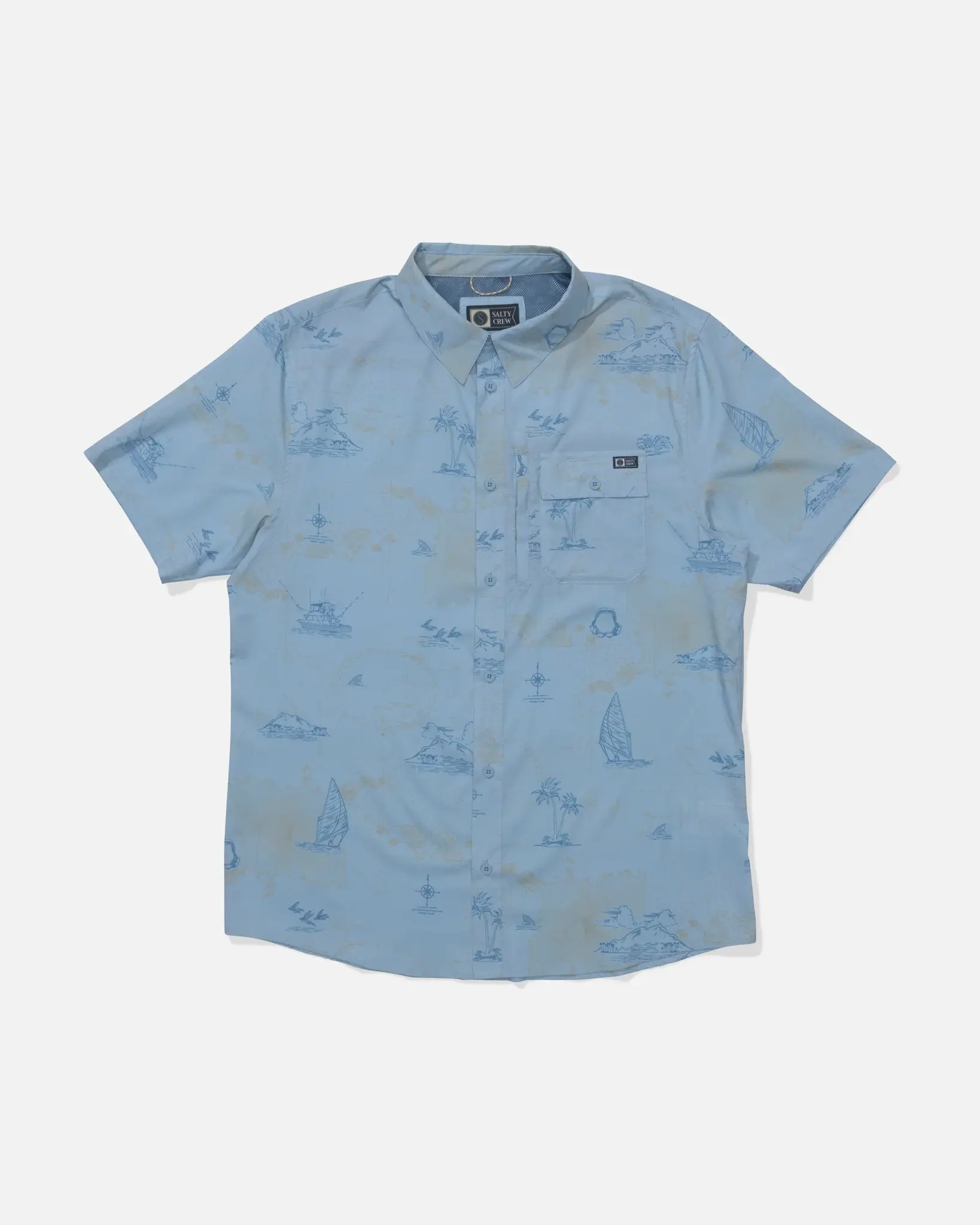 Salty crew HOMMES FLAGSHIP UV BUTTON UP
