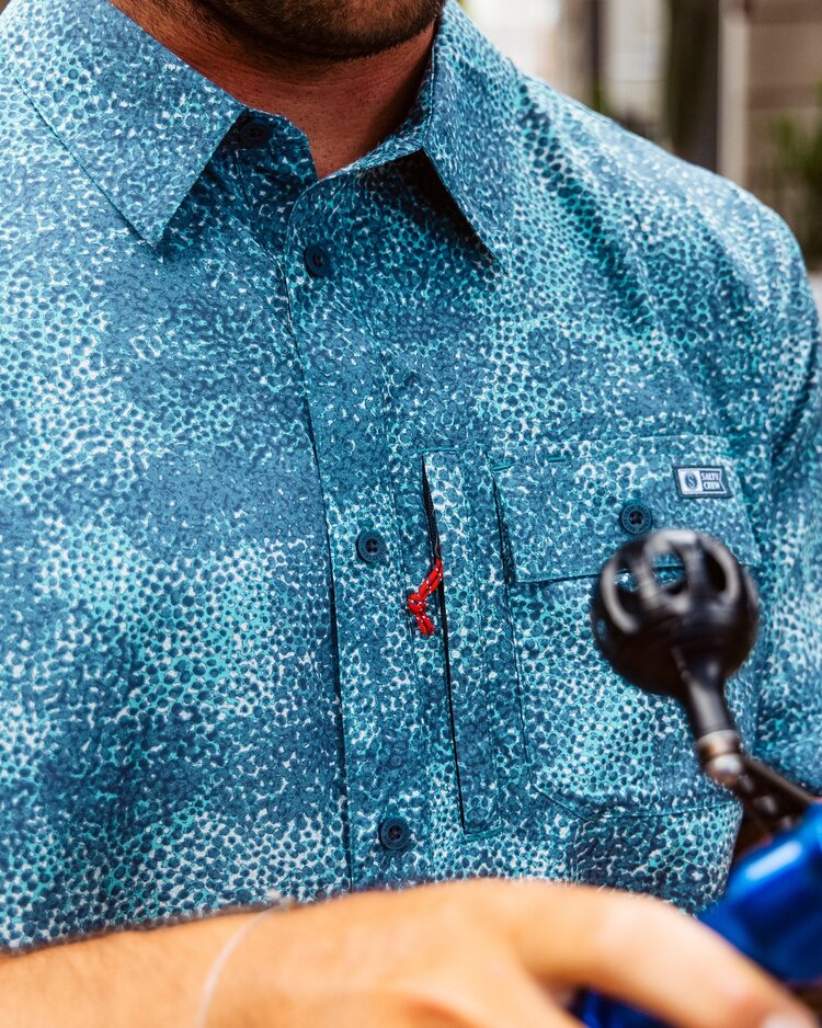 Salty crew HOMMES FLAGSHIP UV BUTTON UP