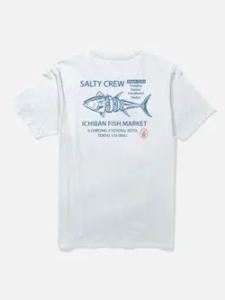Salty crew HOMMES ICHIBAN SS TEE WHITE