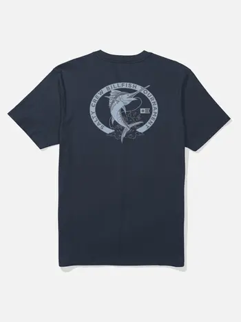 Salty crew HOMMES SHOOTOUT SS TEE NAVY