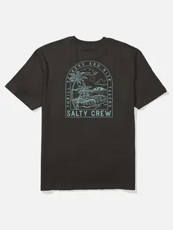 Salty crew HOMMES ARCHWAY CLASSIC TEE BLACK