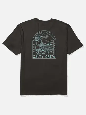 Salty crew HOMMES ARCHWAY CLASSIC TEE BLACK