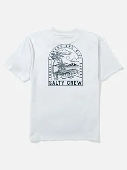 Salty crew MEN'S ARCHWAY CLASSIC TEE WHITE