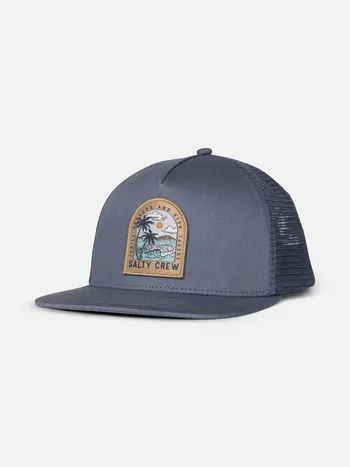 Salty crew HOMMES ARCHWAY TRUCKER HAT PILOT BLUE