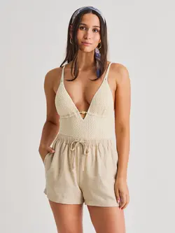 Everyday Sunday FEMMES COVER-UP SHORTS LINEN MIX