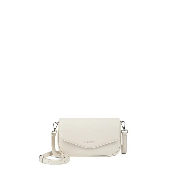 Lambert LE GABBY SAC À MAIN 2-EN-1 CUIR VEGAN PORCELAIN
