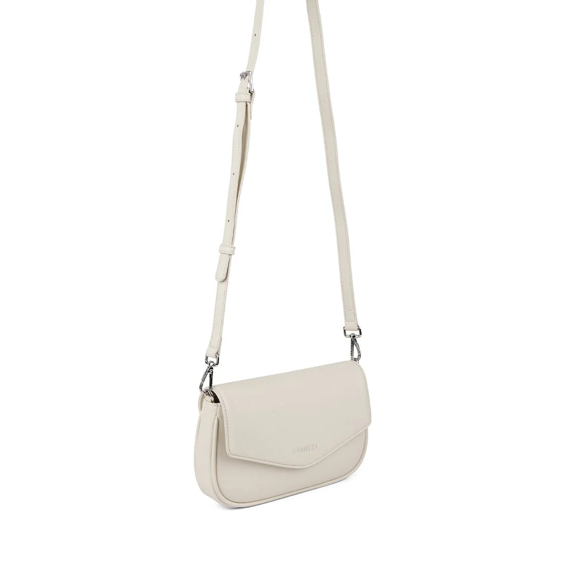 Lambert LE GABBY 2-IN-1 VEGAN LEATHER HANDBAG PORCELAIN