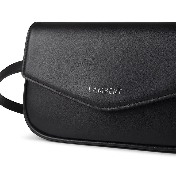 Lambert LE GABBY SAC À MAIN 2-EN-1 CUIR VEGAN NOIR