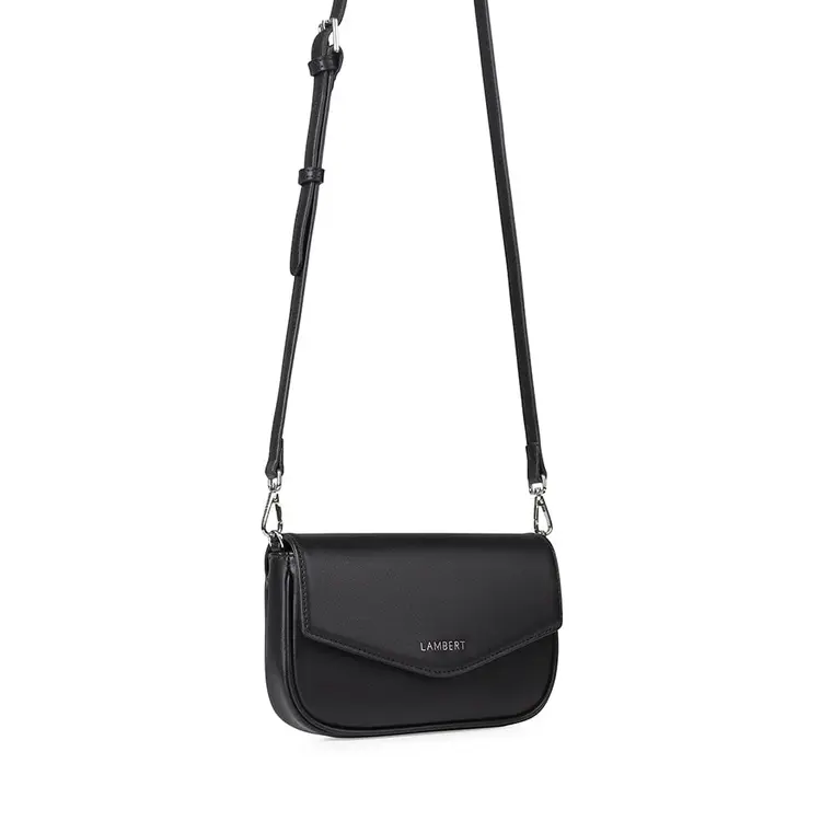 Lambert LE GABBY SAC À MAIN 2-EN-1 CUIR VEGAN NOIR