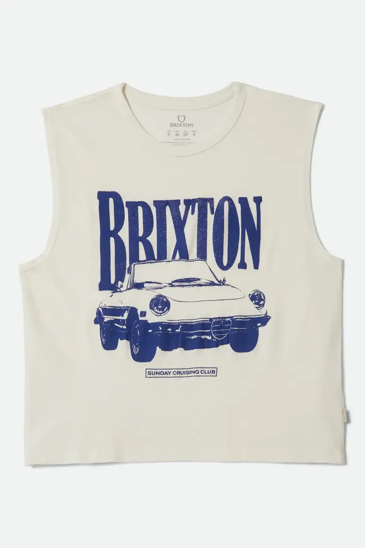 Brixton FEMMES SUNDAY CRUISING CLUB MUSCLE TANK