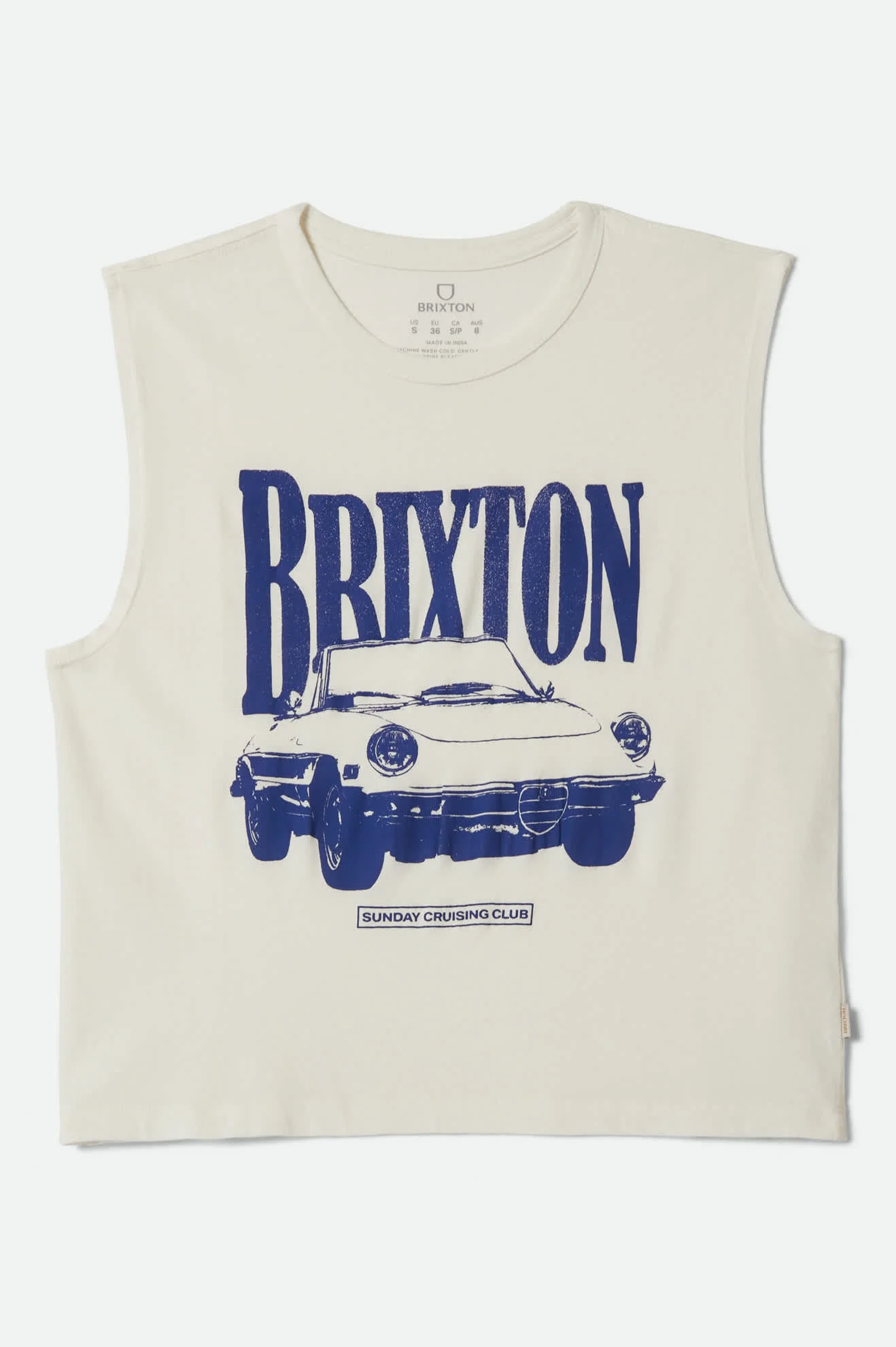 Brixton WOMEN'S SUNDAY CRUISING CLUB MUSCLE TANK