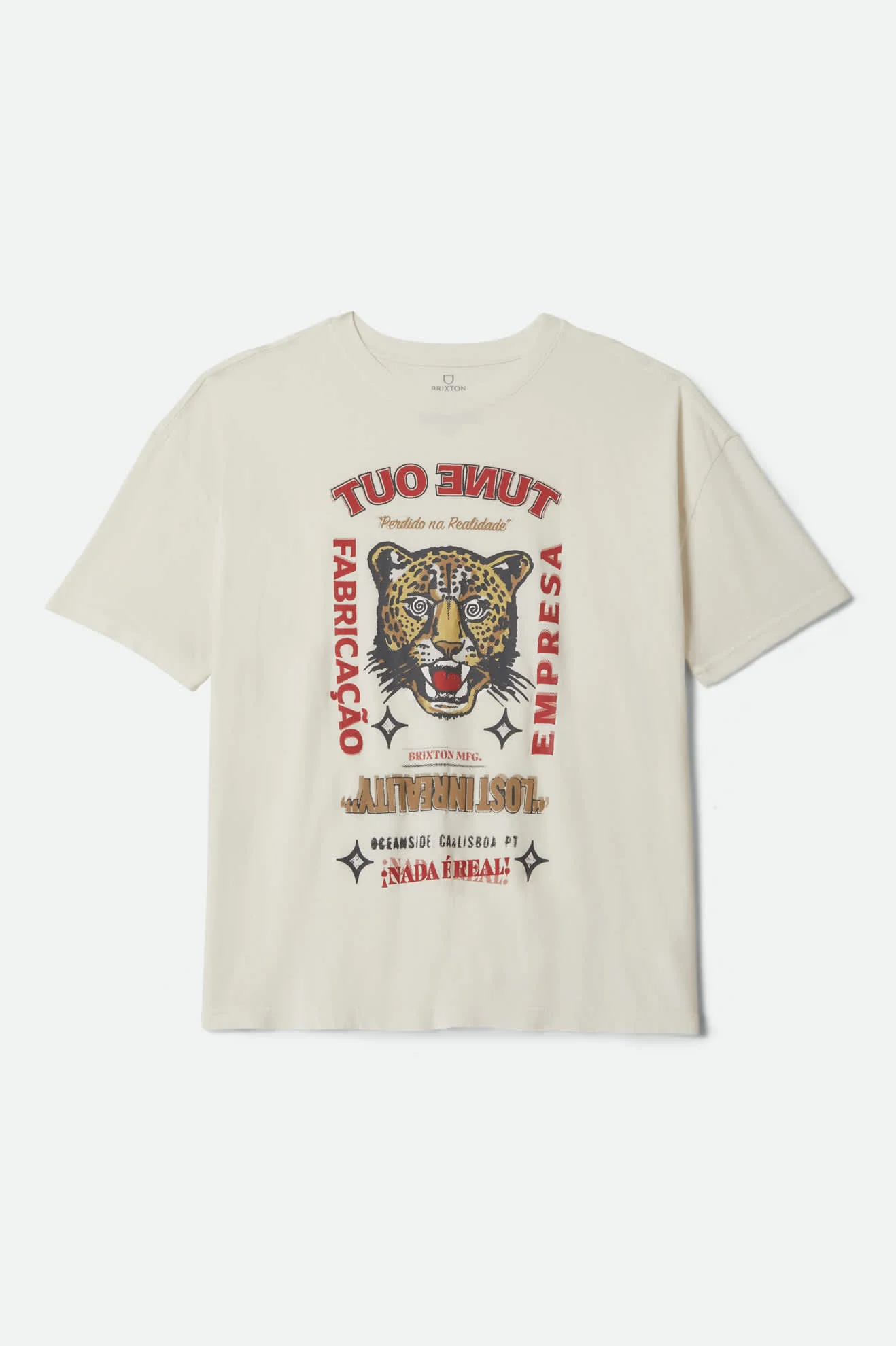 Brixton FEMMES THE GETAWAY OVERSIZED BOYFRIEND T-SHIRT