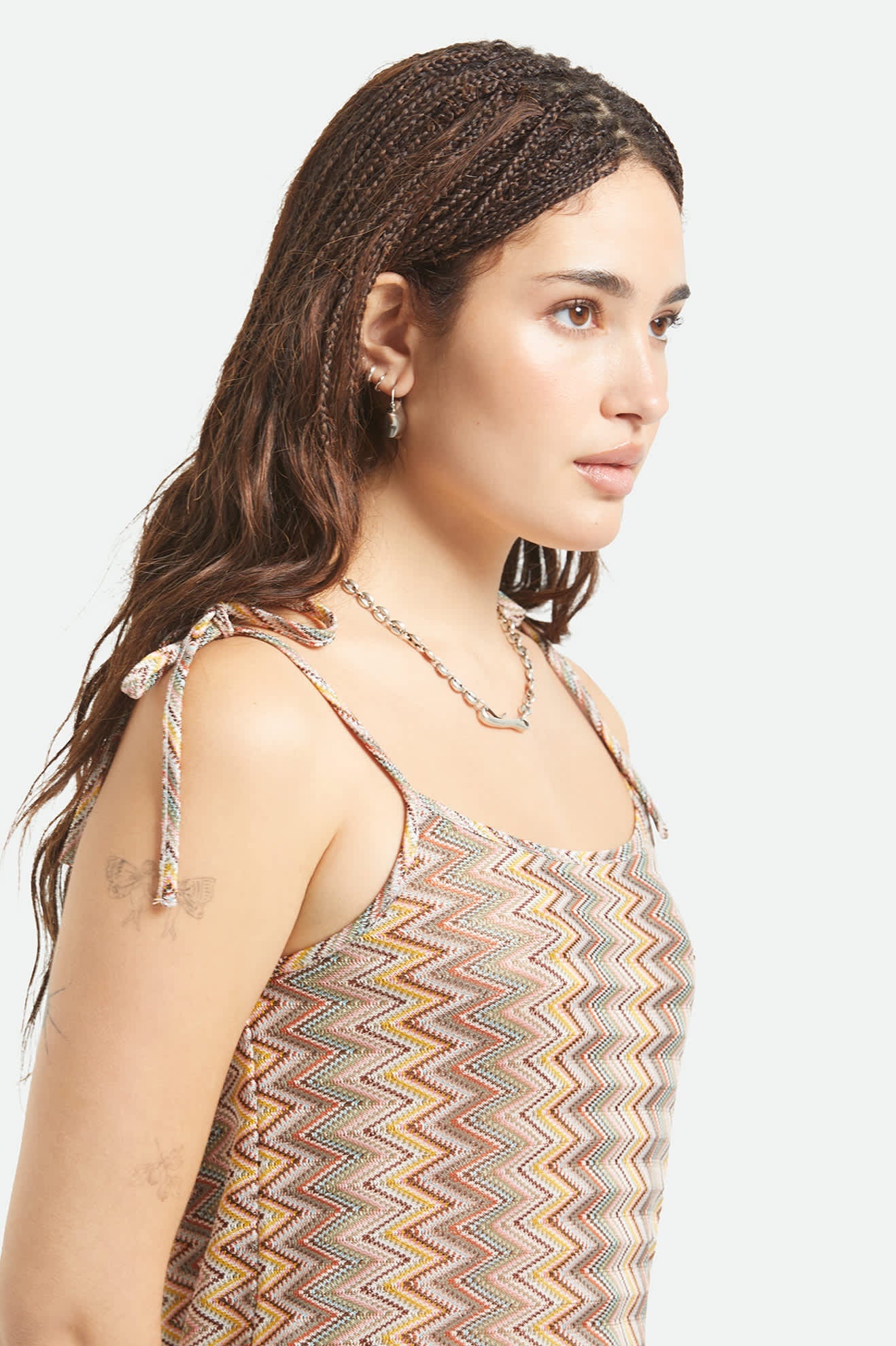 Brixton FEMMES THE CABANA MESH TUNIC DRESS