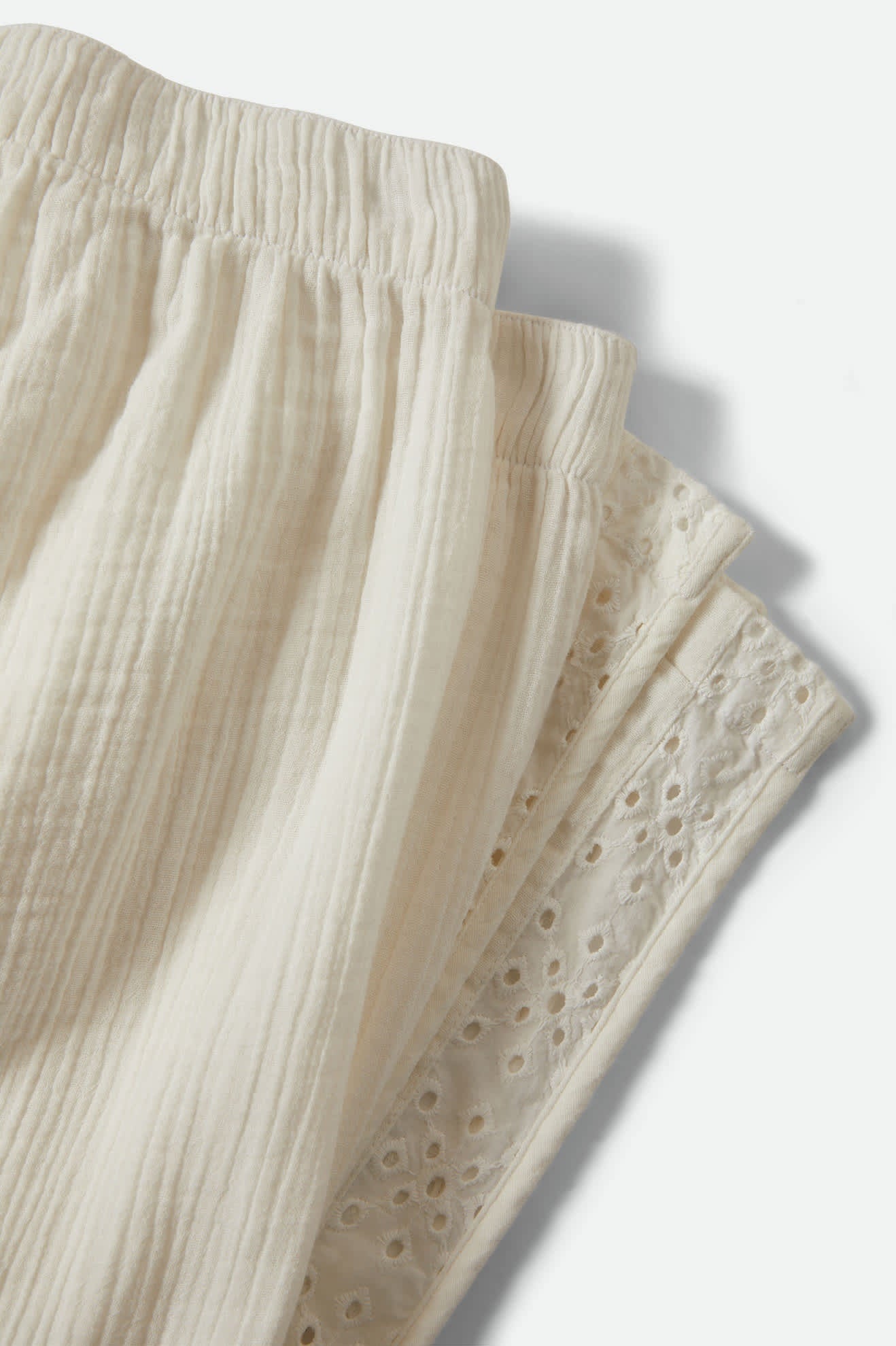 Brixton FEMMES SEASIDE EYELET WIDE LEG PANT