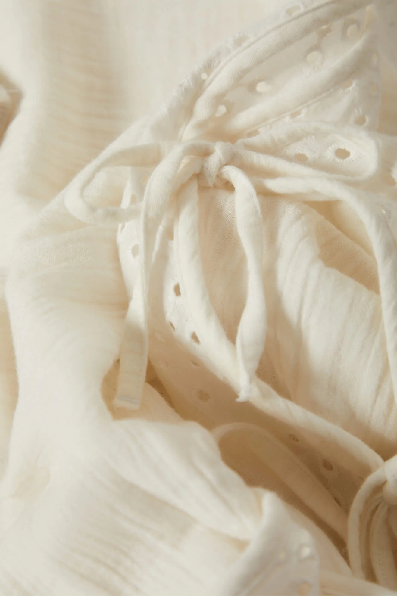 Brixton FEMMES SEASIDE EYELET WIDE LEG PANT