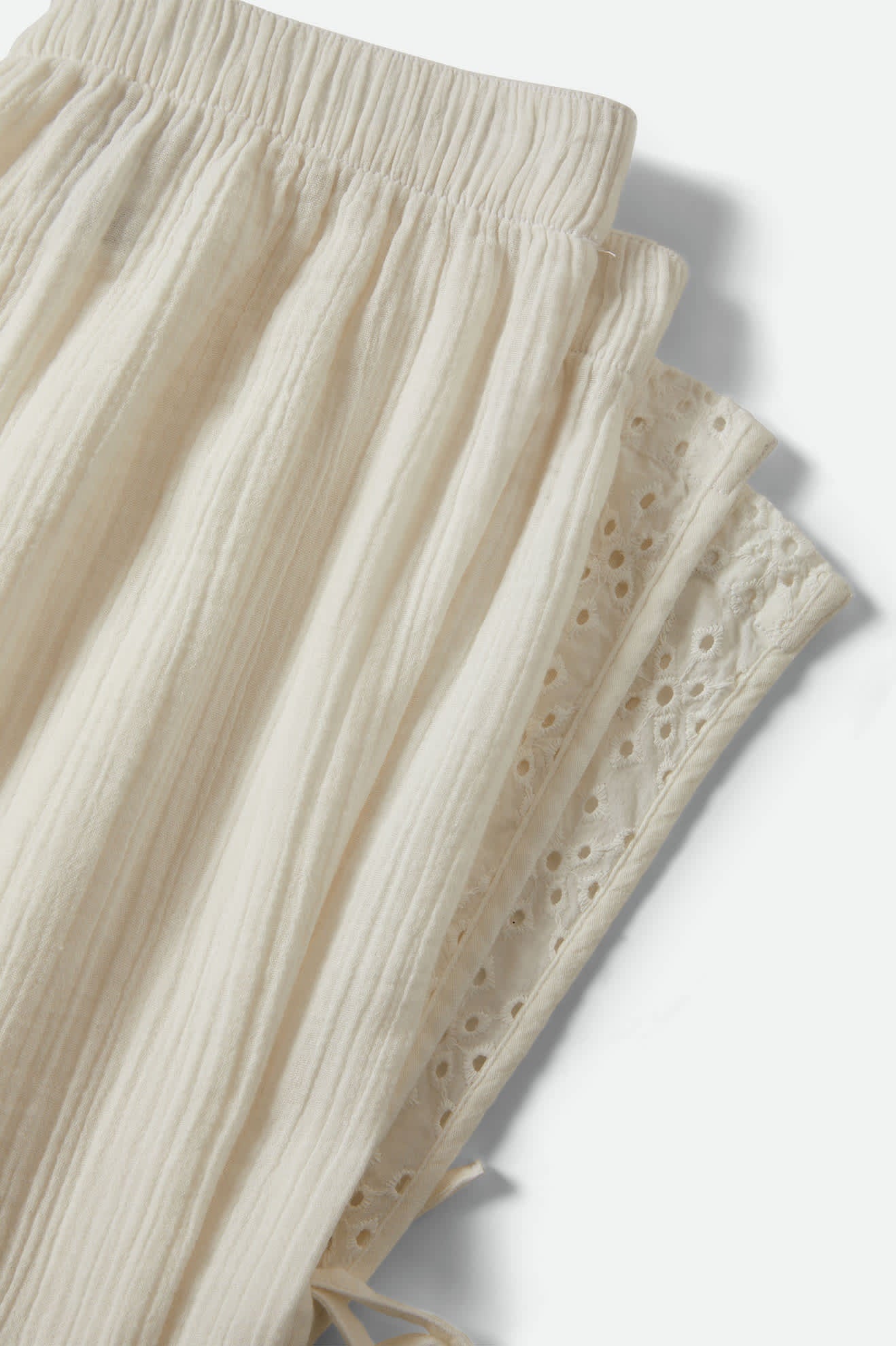 Brixton FEMMES SEASIDE EYELET WIDE LEG PANT