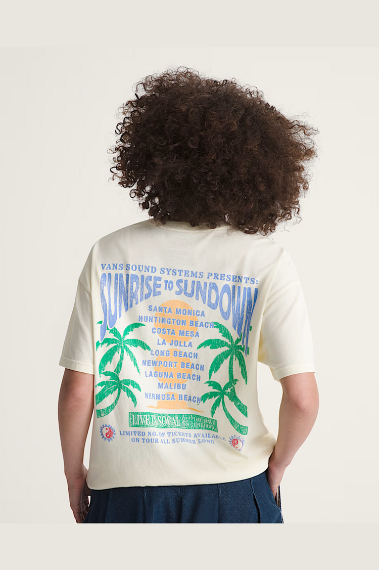 Vans FEMMES SUNRISE TO SUNDOWN T-SHIRT