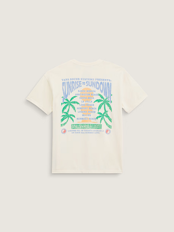 Vans FEMMES SUNRISE TO SUNDOWN T-SHIRT DUST YELLOW