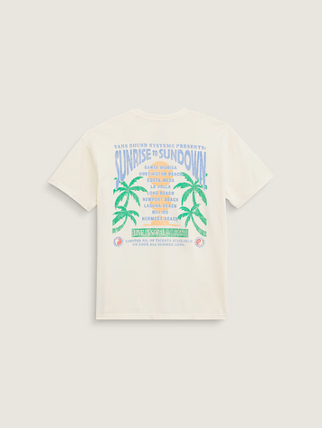 Vans WOMEN'S SUNRISE TO SUNDOWN T-SHIRT DUST YELLOW