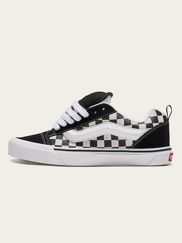 Vans JUNIOR KNU SKOOL CHECKERBOARD BLACK/TRUE WHITE
