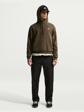 Nike SB HOMMES SB ESSENTIAL HOODIE DARK HAZEL/WHITE