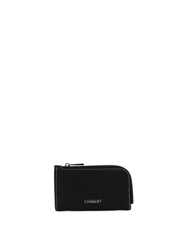 Lambert LE LUCIA PORTEFEUILLE CUIR VEGAN NOIR