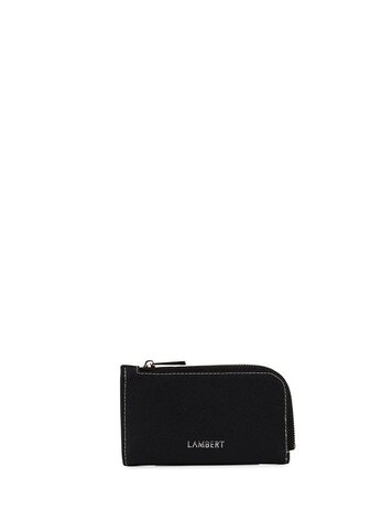 Lambert LE LUCIA VEGAN LEATHER WALLET BLACK