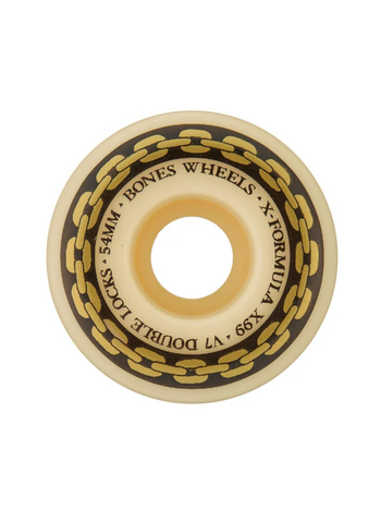 Bones XF DOUBLE LOCKS V7 99A WHEELS NATURAL