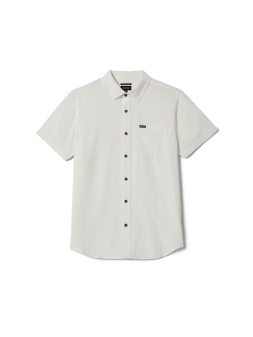 Brixton MEN'S CHARTER SLUB SHIRT OFF WHITE