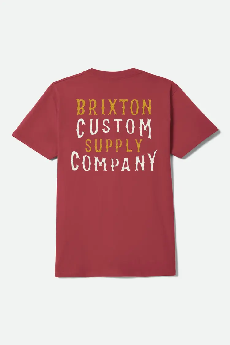 Brixton HOMMES WHEATON S/S T-SHIRT