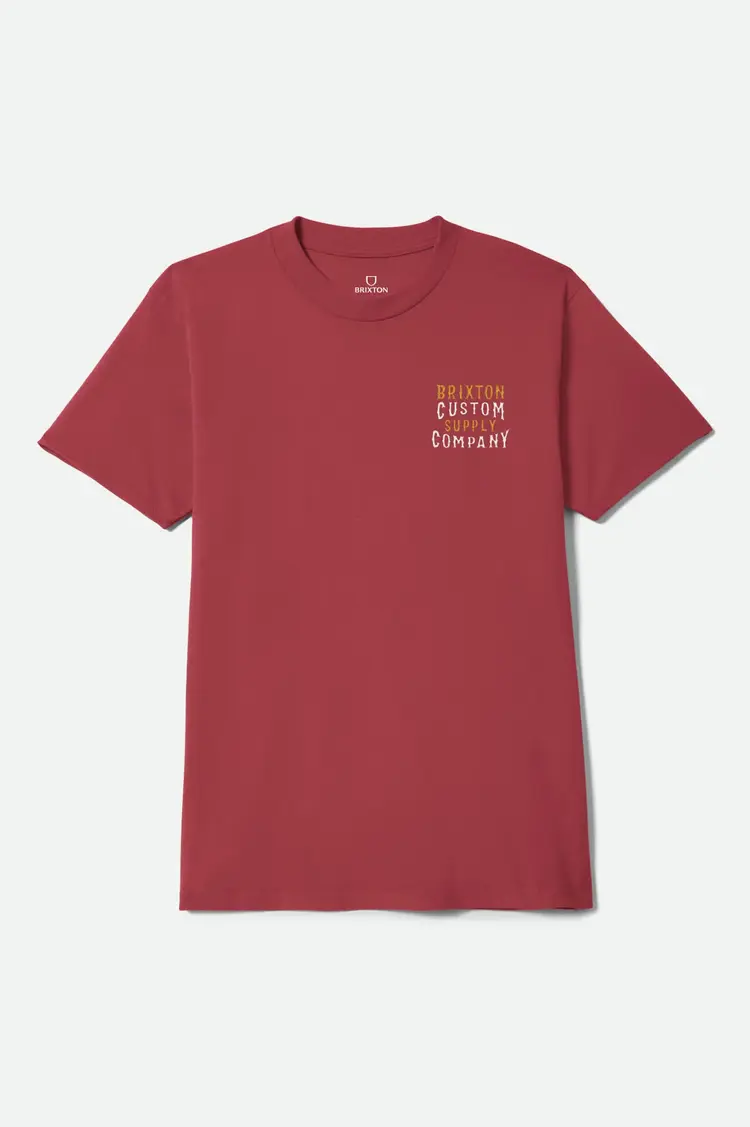 Brixton MEN'S WHEATON S/S T-SHIRT