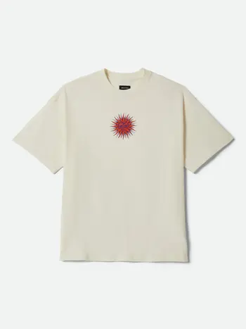 Brixton MEN'S ZEPHYR S/S OVERSIZED T-SHIRT CREAM