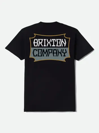 Brixton MEN'S PILLAR S/S T-SHIRT BLACK