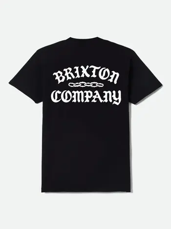 Brixton MEN'S CHAINS S/S T-SHIRT BLACK
