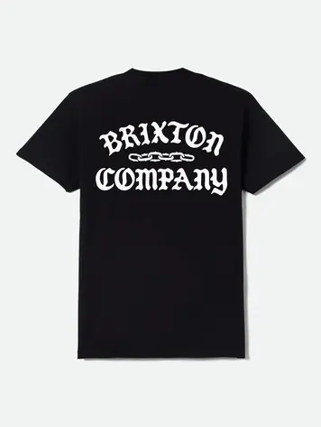 Brixton HOMMES CHAINS S/S T-SHIRT BLACK
