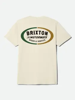 Brixton MEN'S RHETT S/S T-SHIRT BLACK