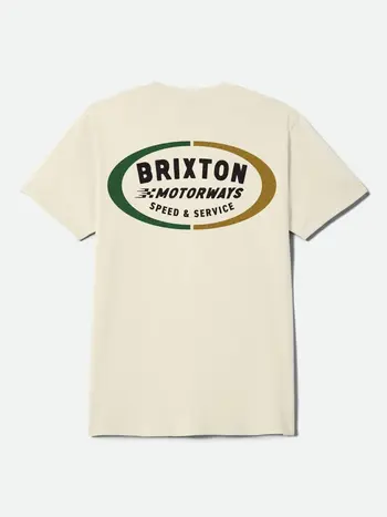 Brixton HOMMES RHETT S/S T-SHIRT BLACK